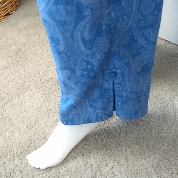 🌷‼️5/$20 Draper's & Damon's Paisley Elastic Drawstring Pant - Picture 4 of 7